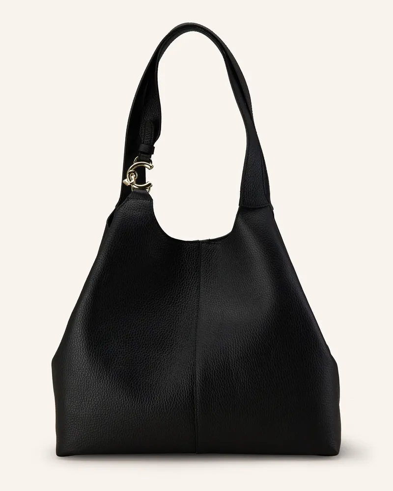 Coccinelle Shopper C-EASY mit herausnehmbarer Pouch Schwarz
