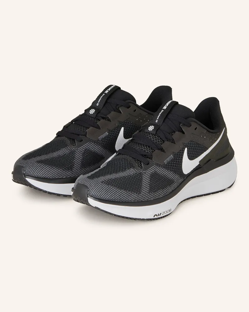 Nike Laufschuhe Structure 25 Premium schwarz Schwarz