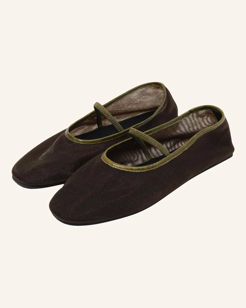 BIMBA Y LOLA Mesh-Ballerina gruen Grün