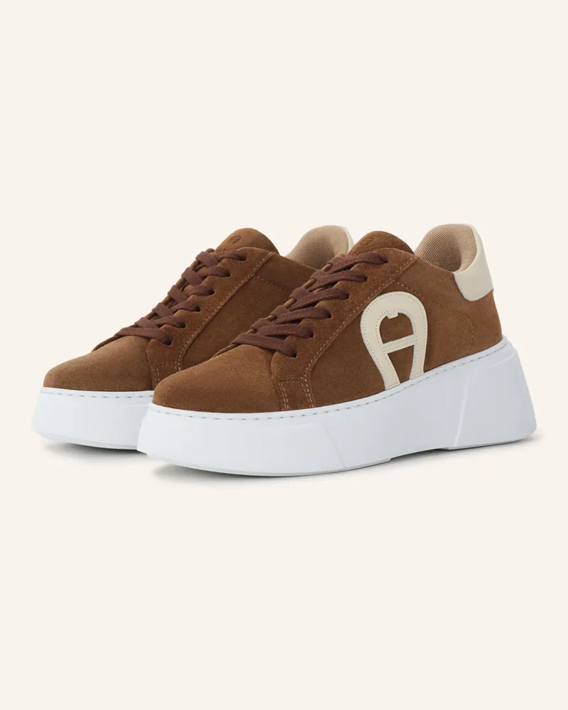 Aigner Plateau Sneaker Elaine 16a beige Beige