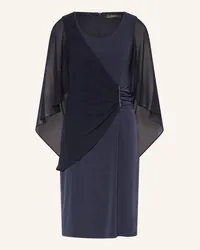 Vera Mont Cocktailkleid aus Jersey mit Schmuckperlen Blau