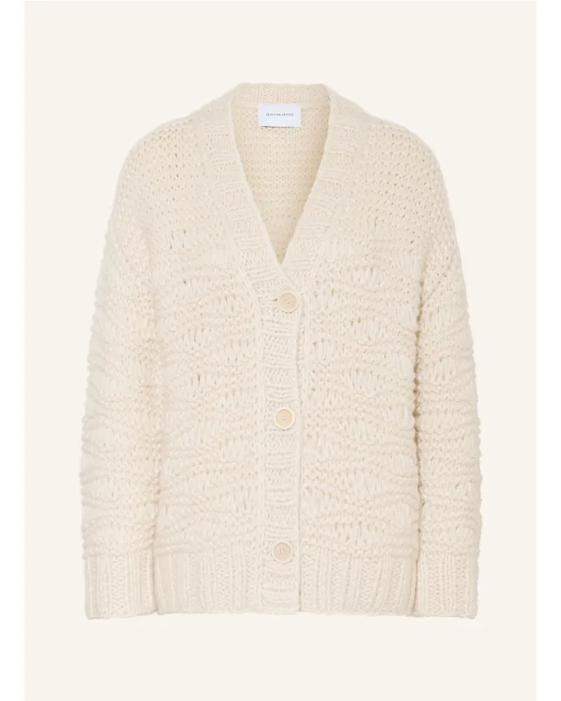 Iris von Arnim Oversized-Strickjacke Iris Iconic 50 Mit Cashmere beige Creme