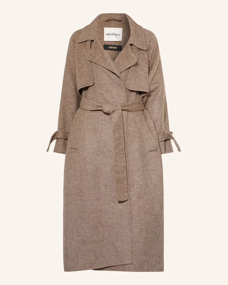 ottod’Ame Mantel beige Camel