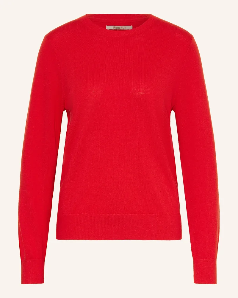 Barbour Pullover Oakley rot Rot