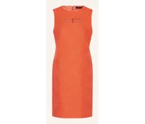 Marc Cain Tweed-Kleid mit Glitzergarn Orange