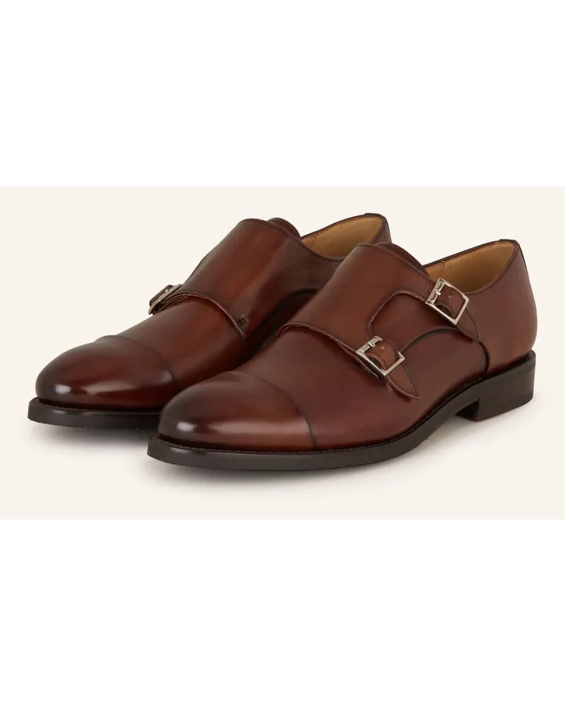 Cordwainer Double-Monks CLYDE - BRAUN Braun