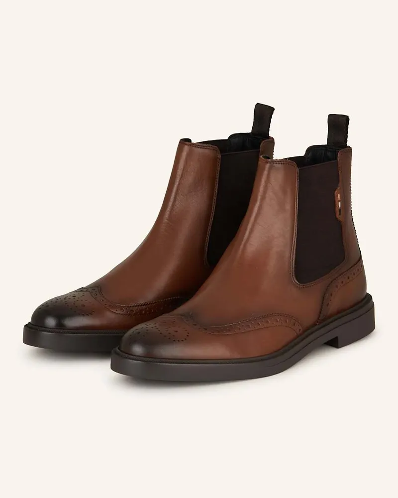 HUGO BOSS Chelsea Boots CALEV - BRAUN Braun