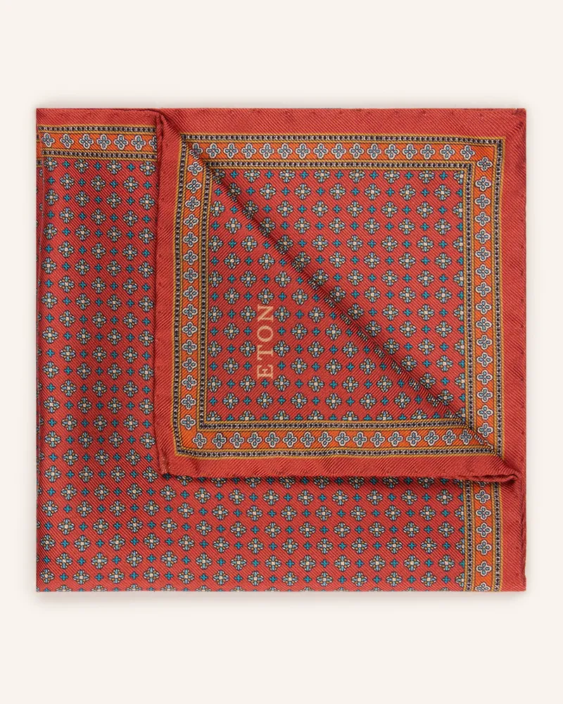 Eton Einstecktuch rot Rot