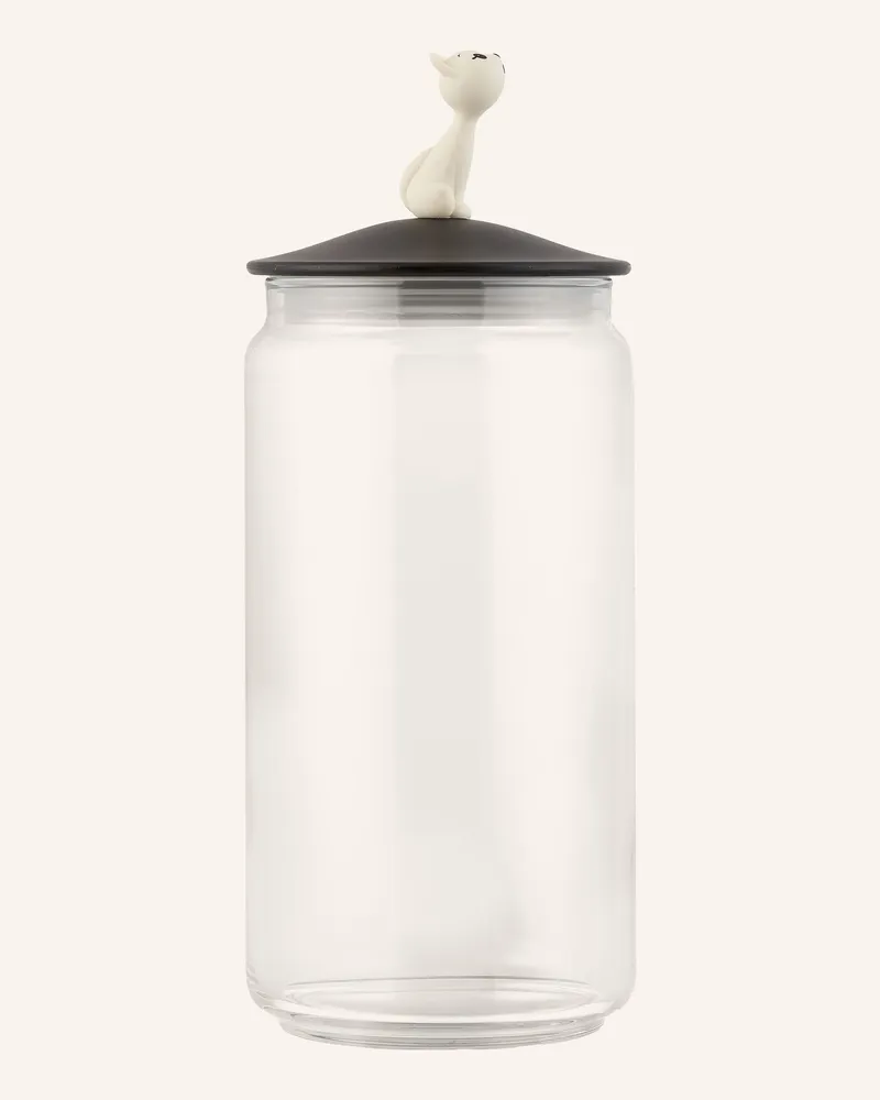 Alessi Aufbewahrungsdose Miòjar schwarz Schwarz