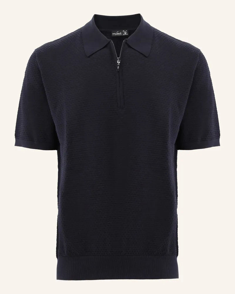 van Laack Poloshirt blau Blau