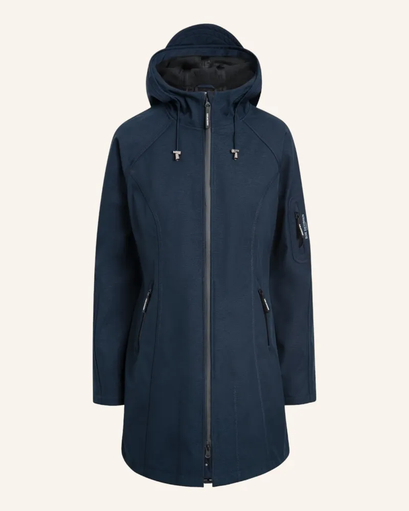 Ilse Jacobsen Softshell-Mantel Blau