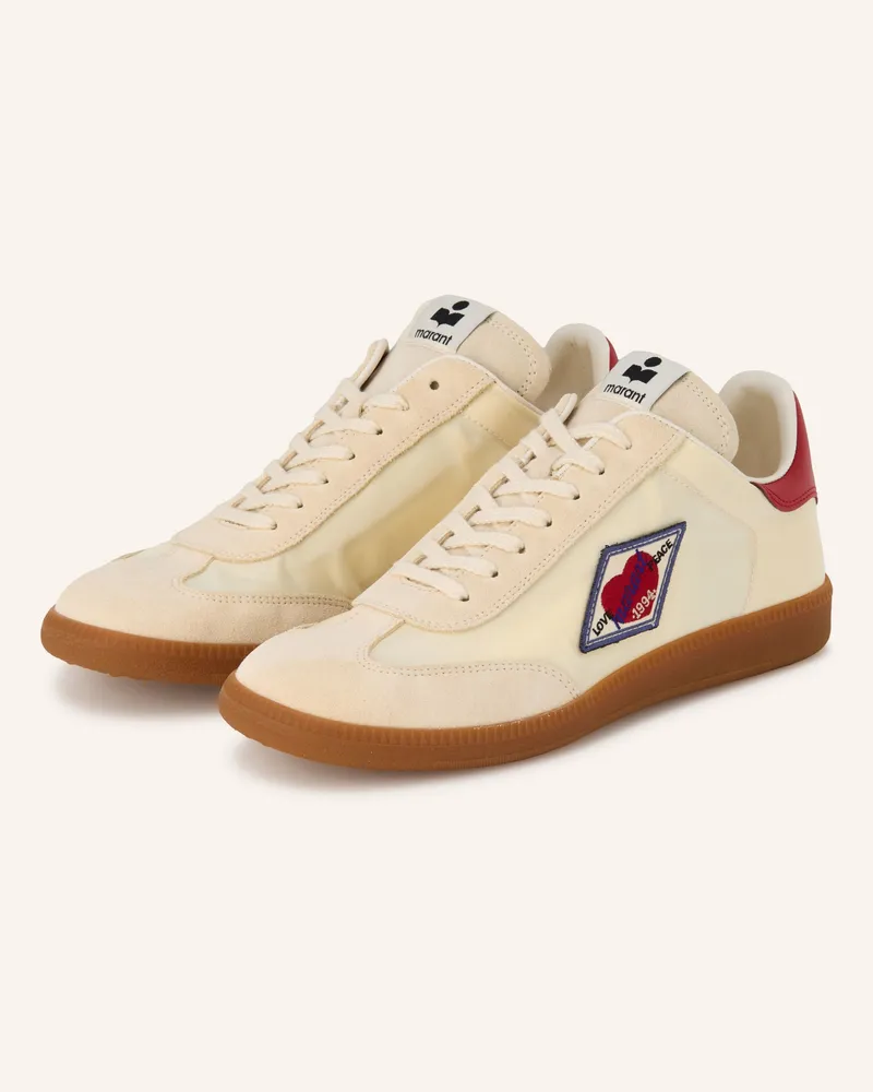 Isabel Marant Sneaker Kaycee rot Beige