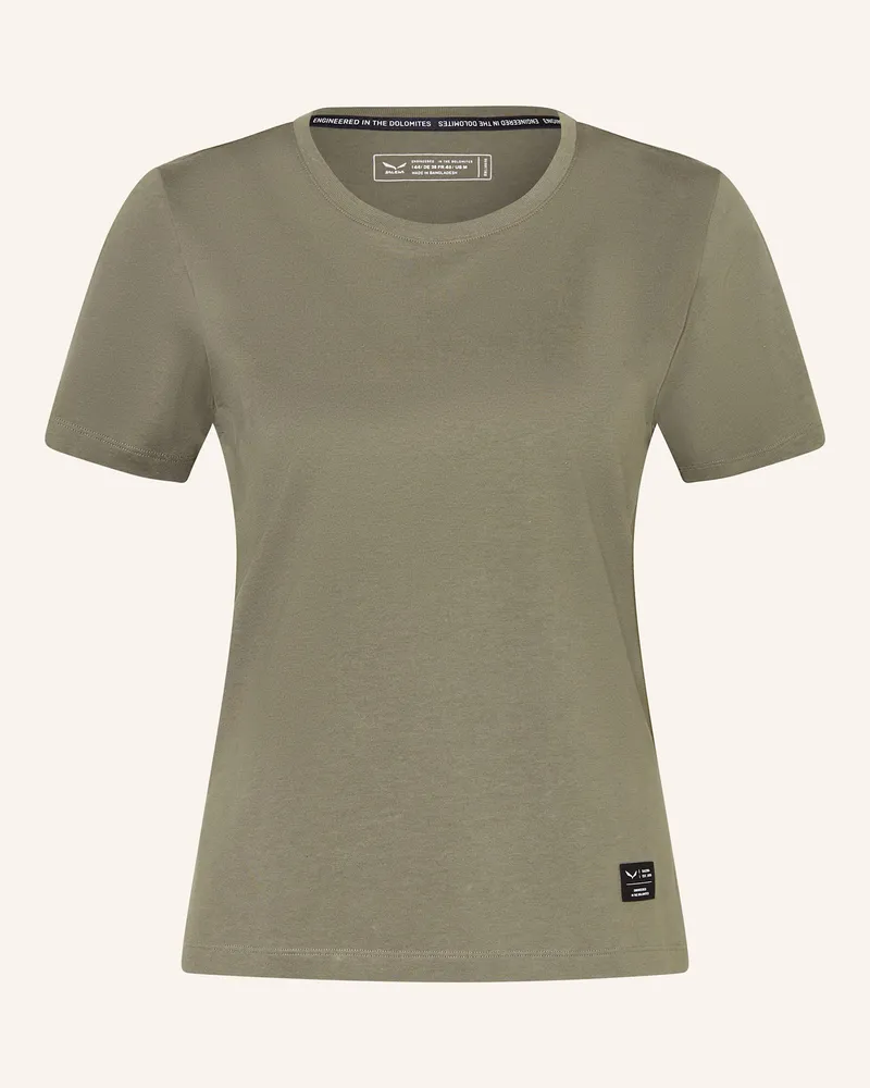 Salewa T-Shirt EAGLE Khaki
