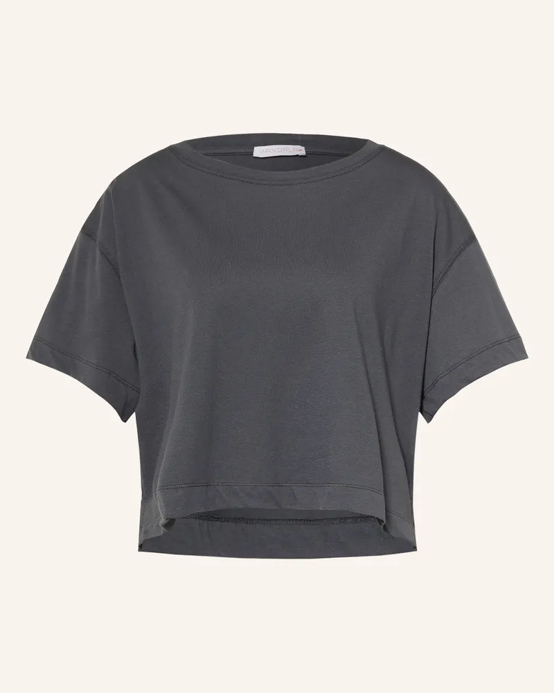 Mandala Funktionsshirt grau Dunkelgrau