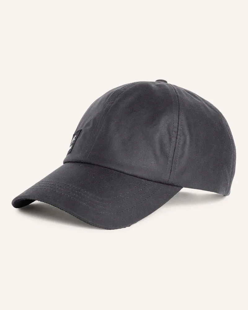 Barbour Cap blau Schwarz