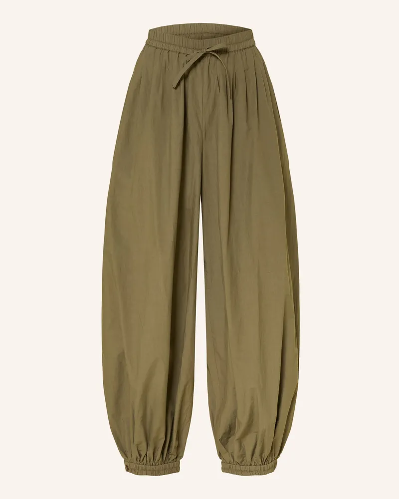 Arket 7/8-Hose gruen Oliv