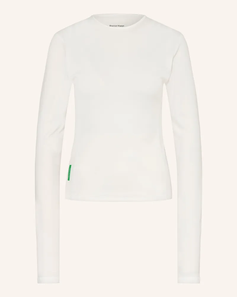 District Vision Funktionsshirt weiss Weiss