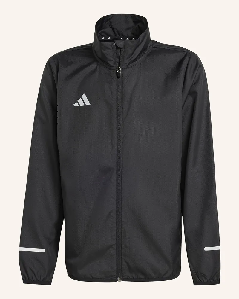 adidas TEAM WIND.RDY KIDS JACKE Schwarz