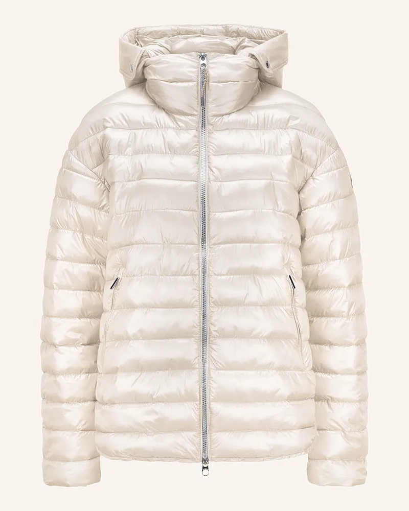 Milestone Steppjacke MSAMELIA mit DUPONT™ SORONA®-Isolierung und abnehmbarer Kapuze Creme