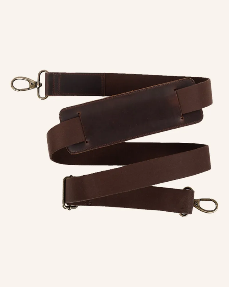 Buckle & Seam Canvas Schultergurt Schultergurt braun Braun