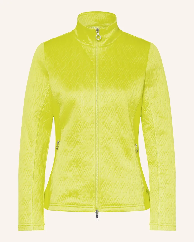 Joy Sportswear Sweatjacke Alessia gelb Neongrün