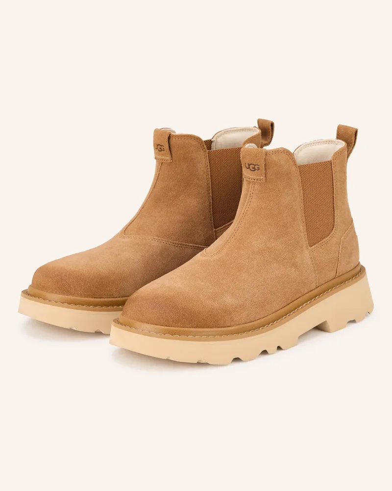 UGG Chelsea-Boots Lug braun Camel
