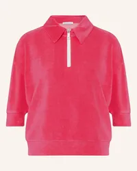 Moncler Frottee-Poloshirt Pink