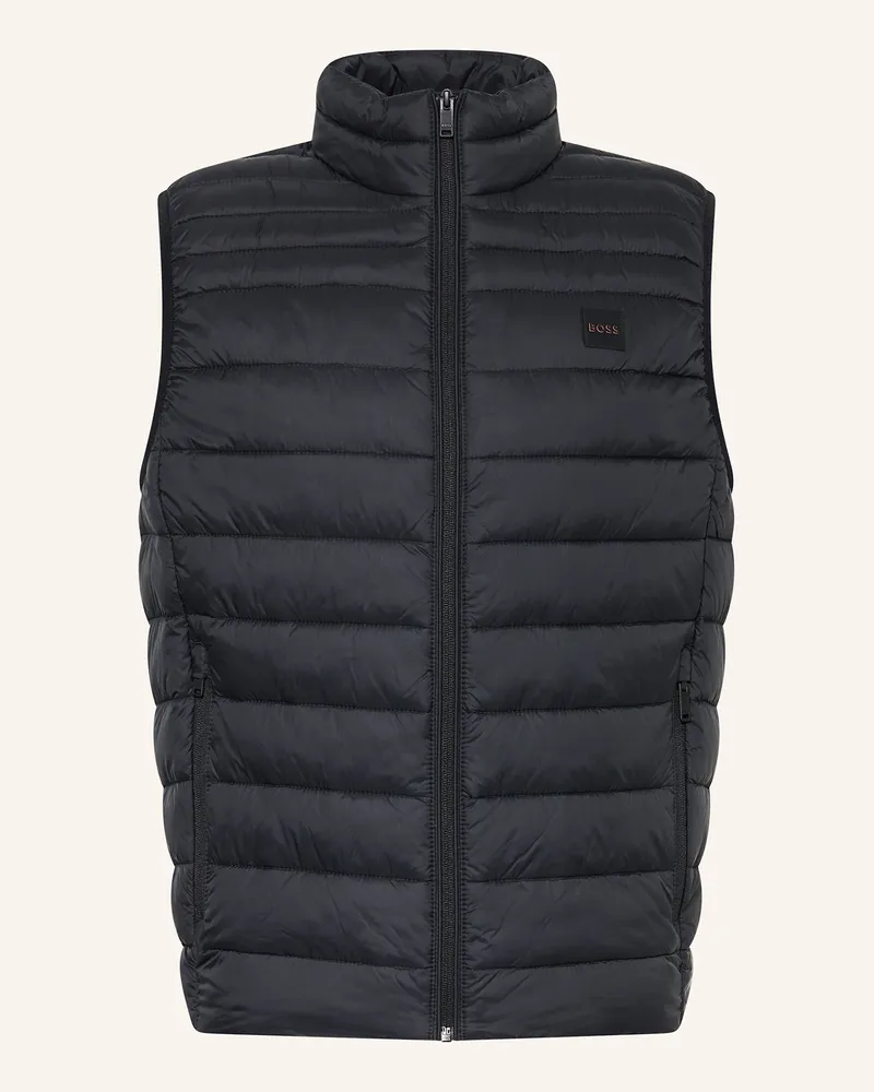 HUGO BOSS Steppweste Odeno schwarz Schwarz