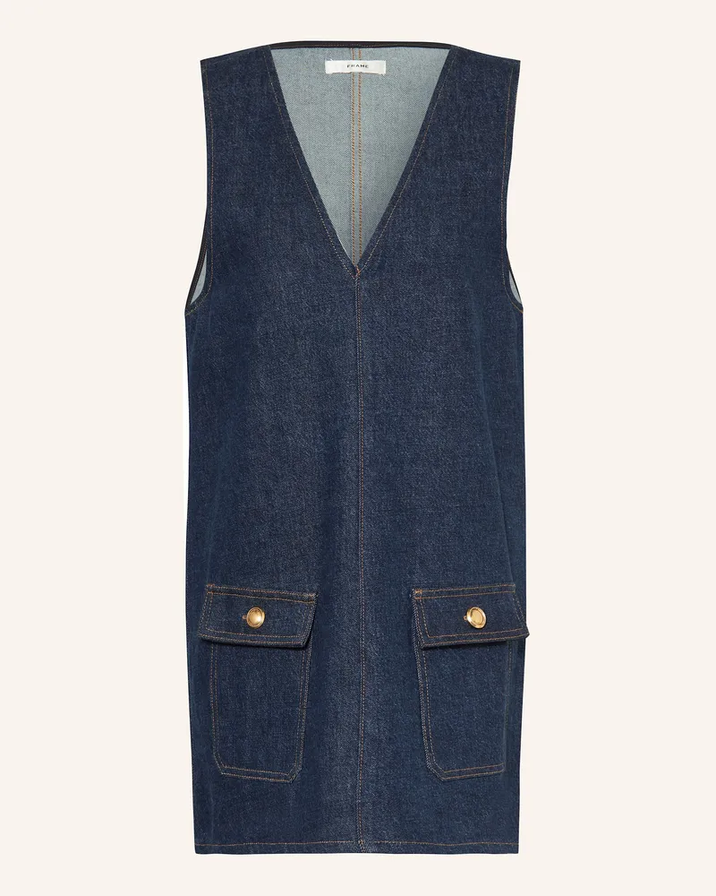 Frame Denim Jeanskleid Dunkelblau