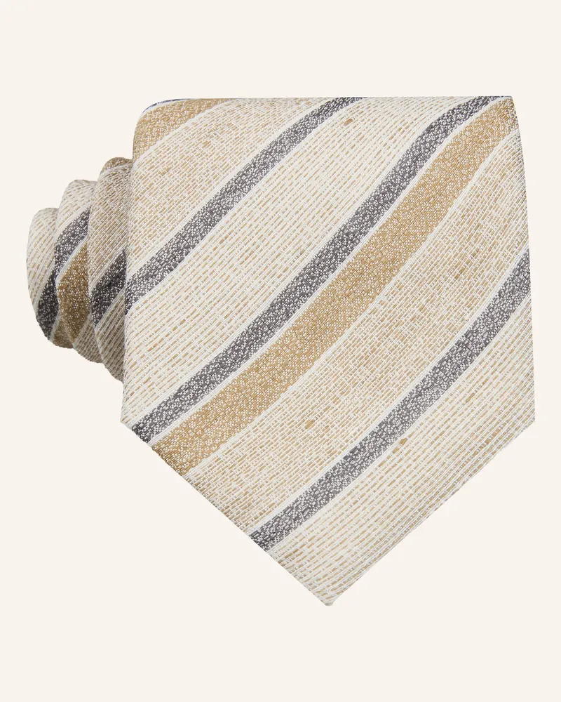 Dressler Krawatte beige Hellbraun