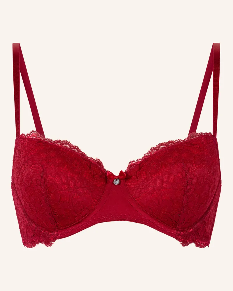 Hunkemöller Bügel-Bh Marine rot Rot