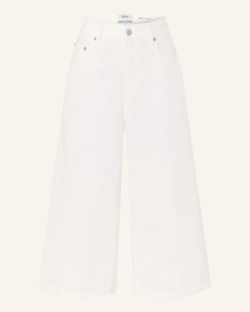 Replay Jeans-Culotte Vivyette weiss 011