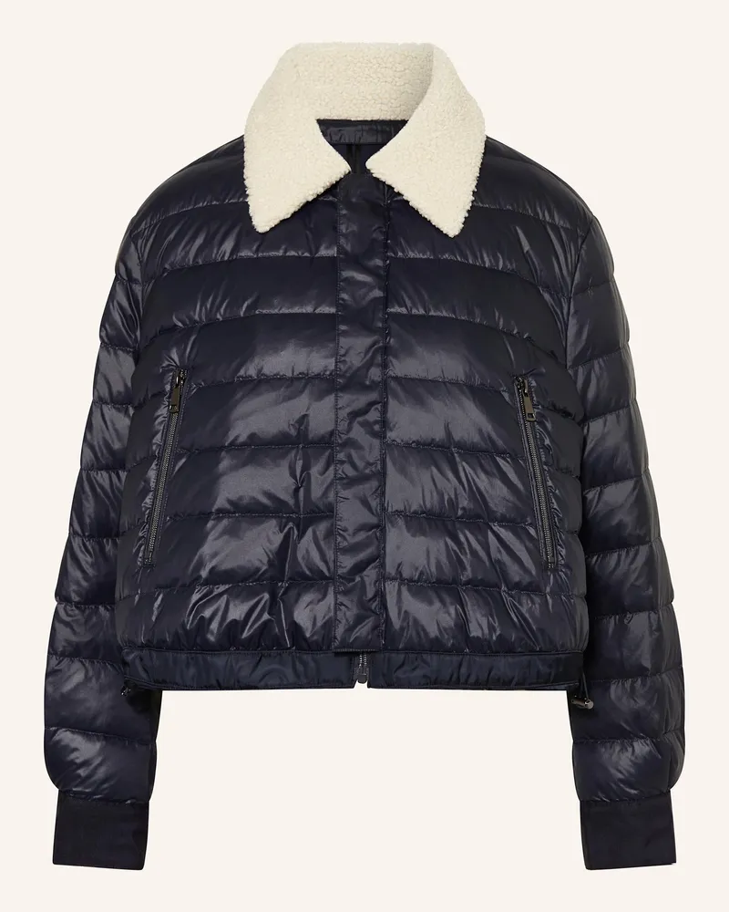 Luisa Cerano Daunenjacke Zum Wenden blau Dunkelblau