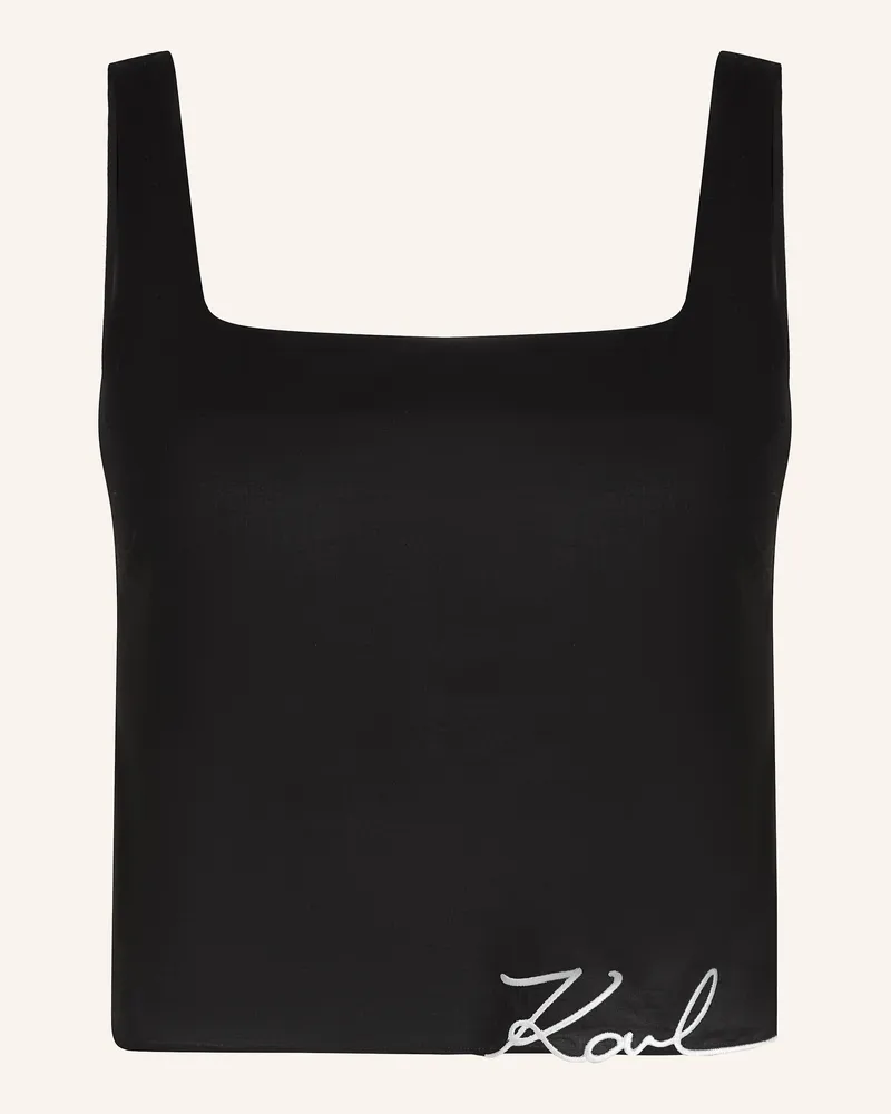 Karl Lagerfeld Tunika Schwarz
