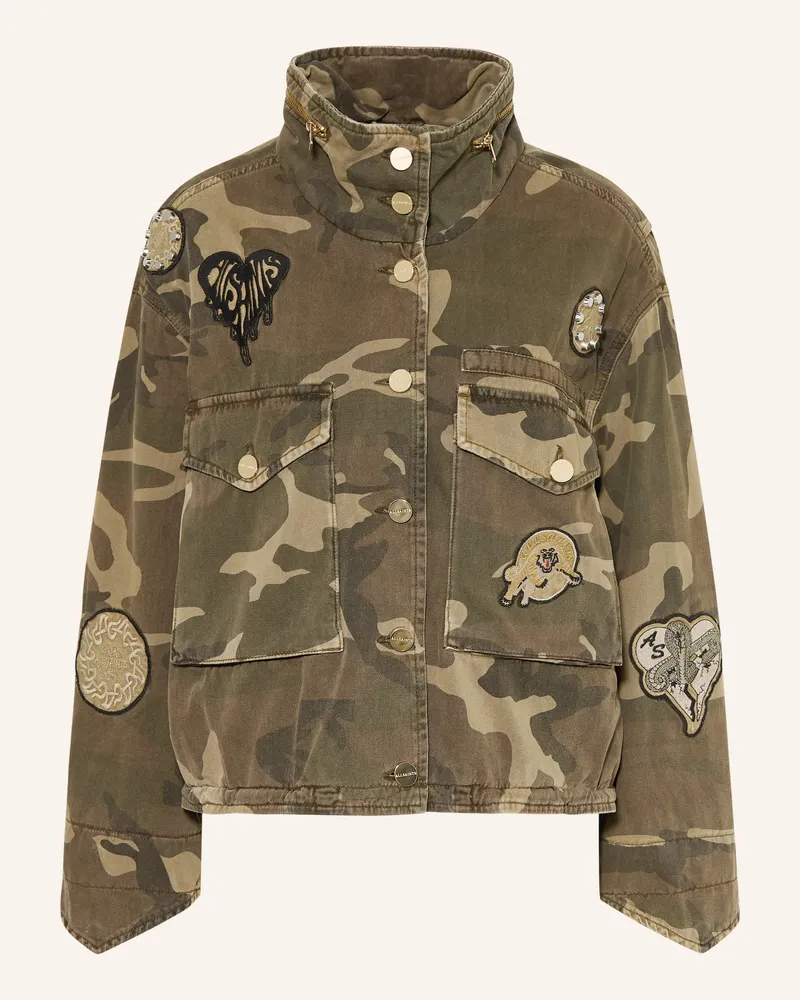 AllSaints Jeansjacke Clay gruen 5046