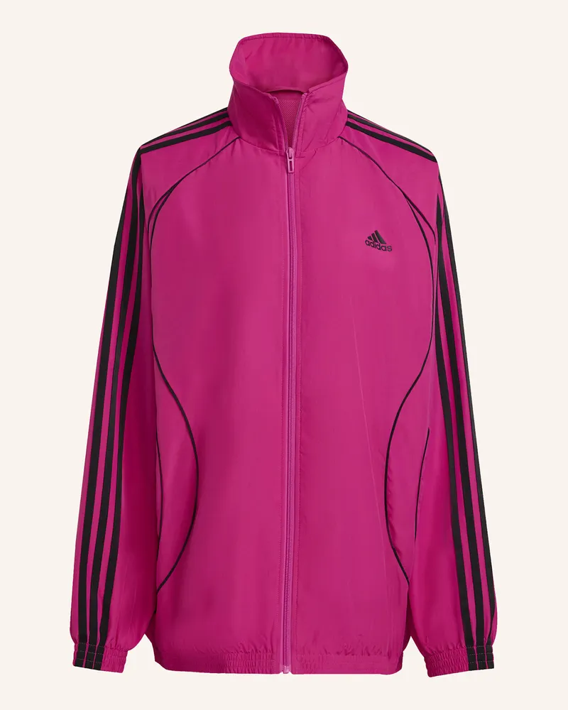 adidas TEAMGEIST ADICOLOR OVERSIZED WOVEN ORIGINALS JACKE Schwarz