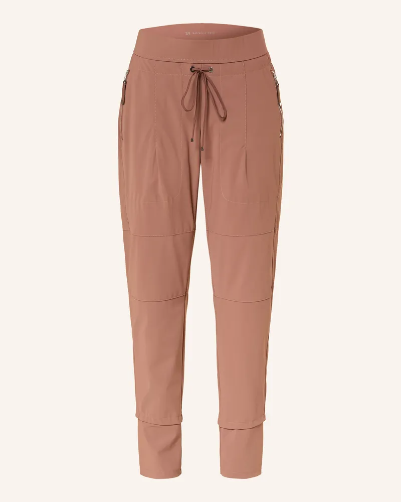 RAFFAELLO ROSSI  Hose Candy Im Jogging-Stil rosa Braun
