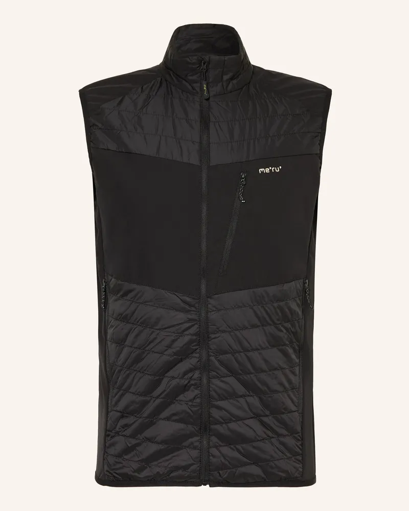 me°ru' Hybrid-Weste JAUJA Schwarz