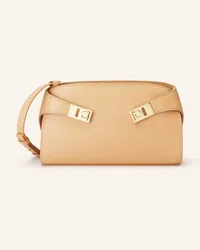 Ferragamo Umhängetasche HUG Beige