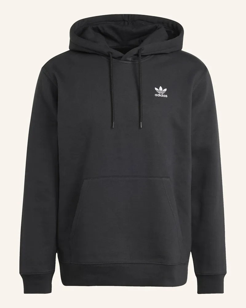 adidas TREFOIL ESSENTIALS LOOSE HOODIE Schwarz