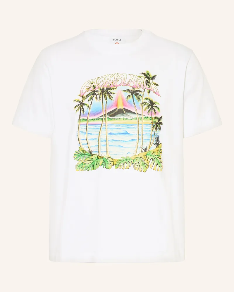 Casablanca Paris T-Shirt weiss Weiss