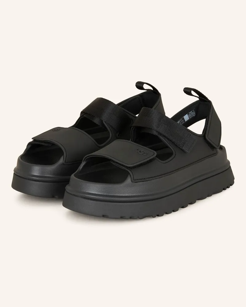 UGG Plateau-Sandalen Goldenglow schwarz Schwarz
