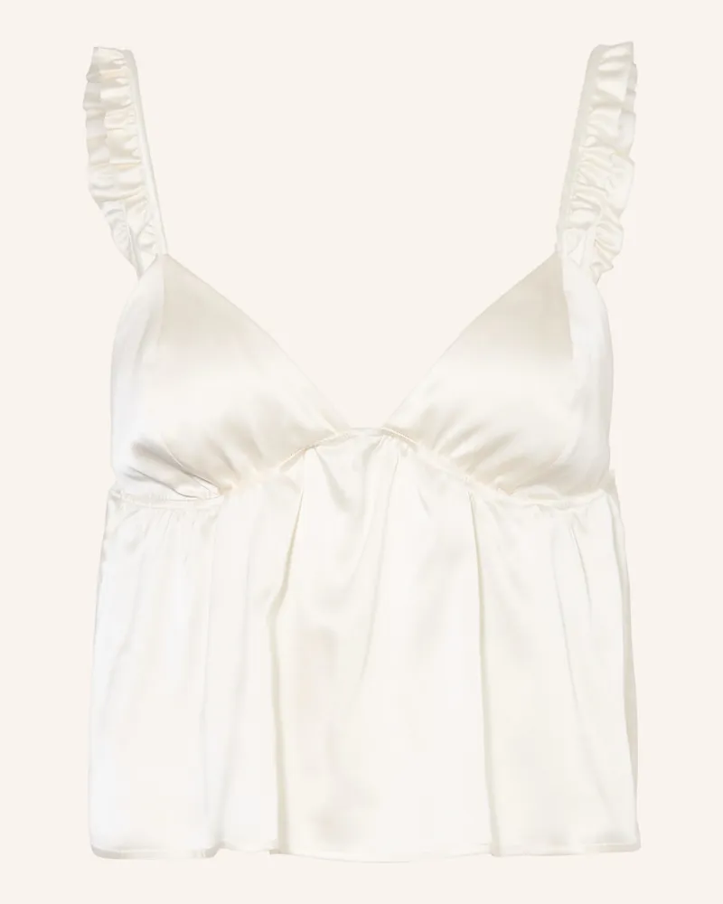 by Aylin Koenig Seidentop LIL mit Rüschen Weiss