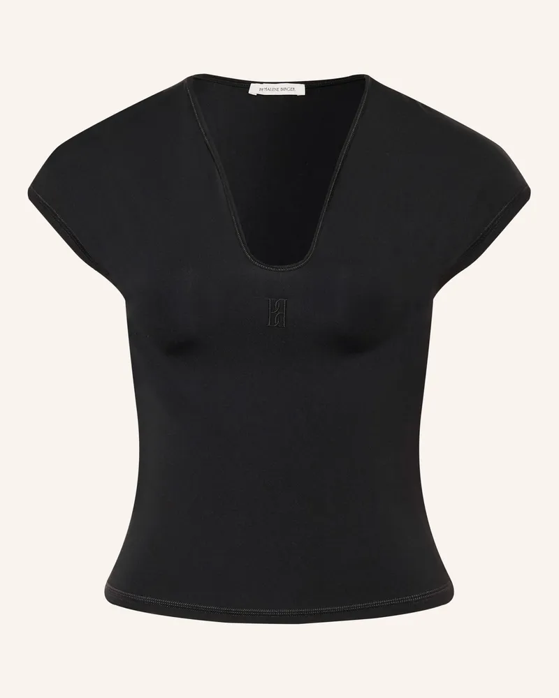 By Malene Birger T-Shirt Venazia schwarz Schwarz