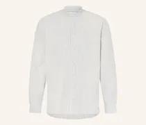 Trachtenhemd Tailored Fit Mit Stehkragen blau