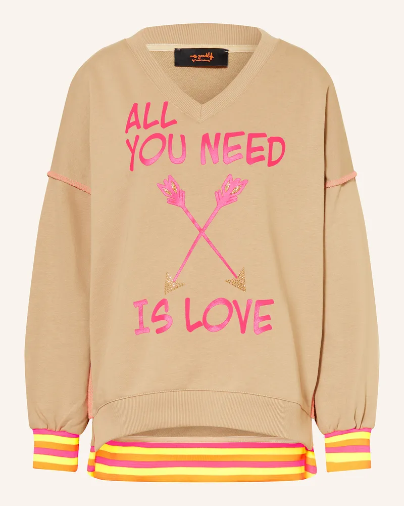 Miss Goodlife Sweatshirt Beige