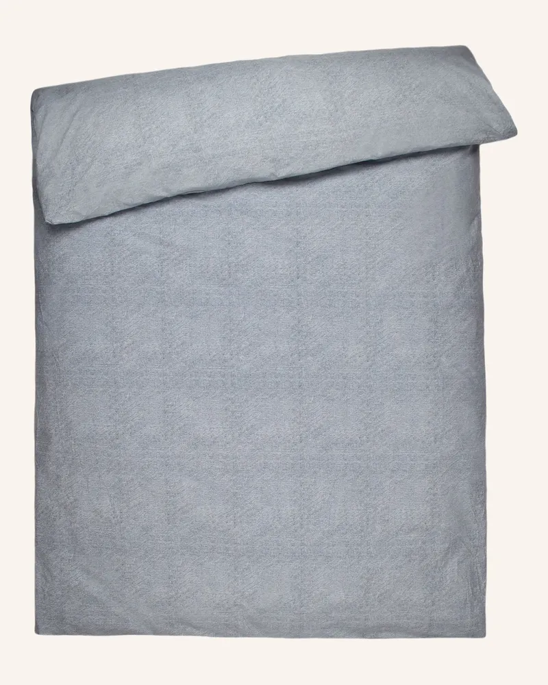 Zoeppritz Bettbezug Easy Denim grau Blau