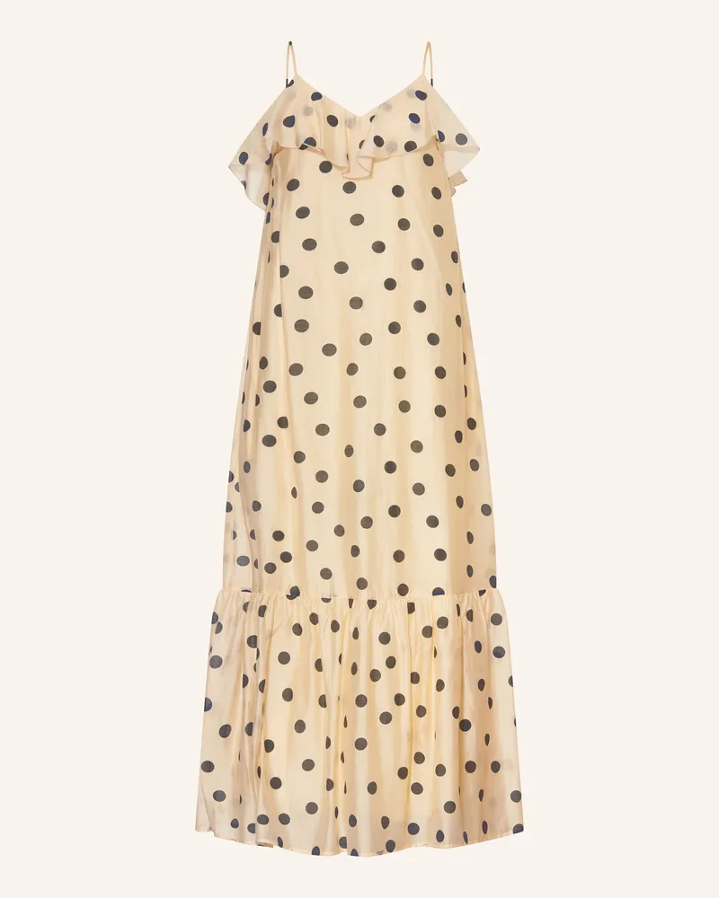 Mrs & HUGS Kleid Mit Volants weiss Creme