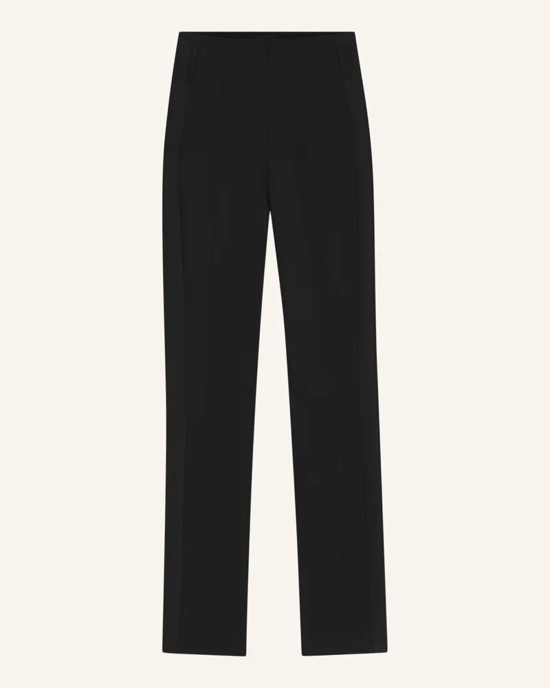 HUGO BOSS Business Hose TANJANA Regular Fit Schwarz