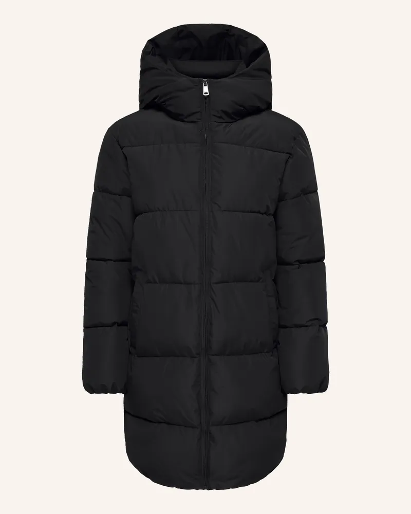 only Steppmantel schwarz Schwarz